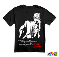 With Great Power Comes Great Evil - Death Note - Majica