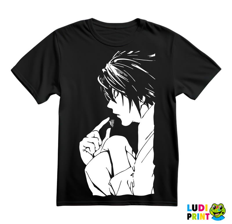L Eating Sweets - Death Note - Majica