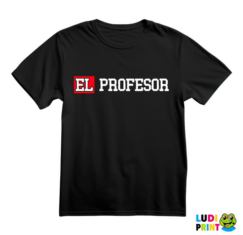 El Profesor - The Professor Red Square - La Casa de Papel - Money Heist - Majica