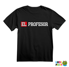 El Profesor - The Professor Red Square - La Casa de Papel - Money Heist - Majica