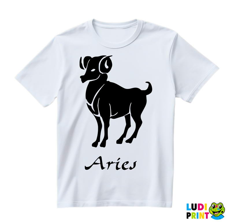 Ovan - Aries - Silhouette - Horoskop - Majica