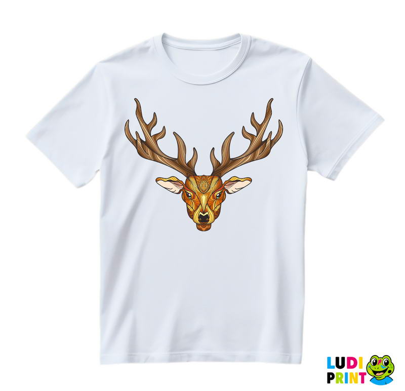 Deer Illustration - Životinje - Majica