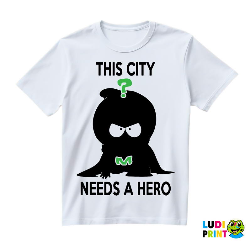 This City Needs A Hero - South Park - Majica