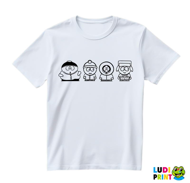 Characters Outline - South Park - Majica