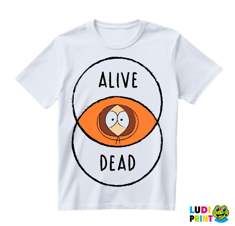 Alive Dead Kenny - South Park - Majica