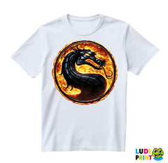 Fire Logo - Mortal Kombat - Majica