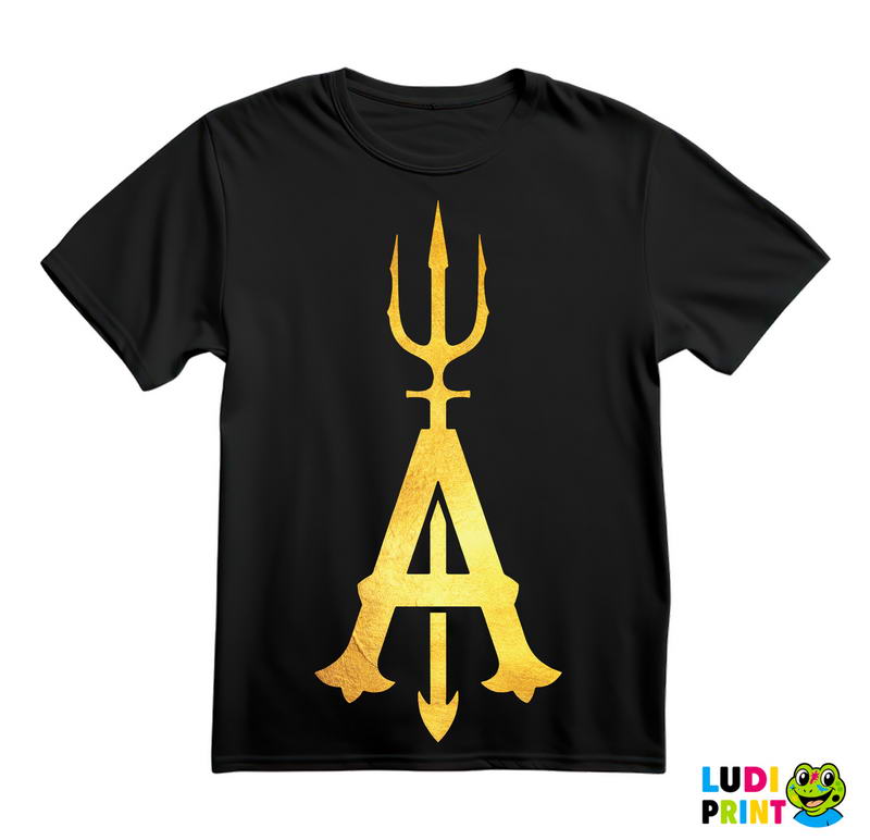Trident Logo A - Aquaman - Majica