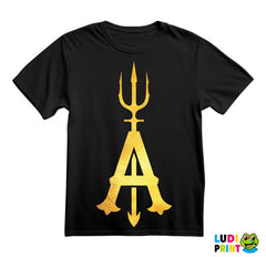 Trident Logo A - Aquaman - Majica