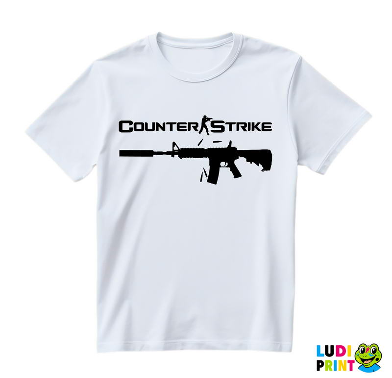 Black M16 - Counter - Strike - CS - Majica