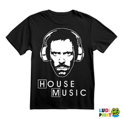 Music Headphones - House - Majica