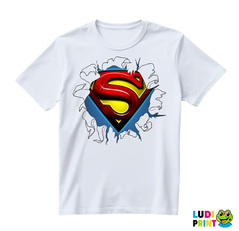 Logo Shirt Rip - Superman - Majica