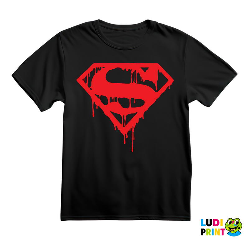 Dripping Logo - Superman - Majica