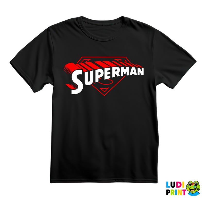 Comic Book Logo - Superman - Majica