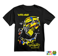 Helmet Signature - Rossi - VR - 46 - MotoGP - Sport - Majica