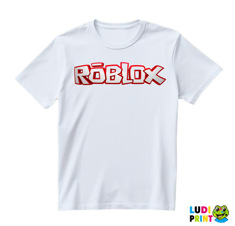 Logo Metallic - Roblox - Majica