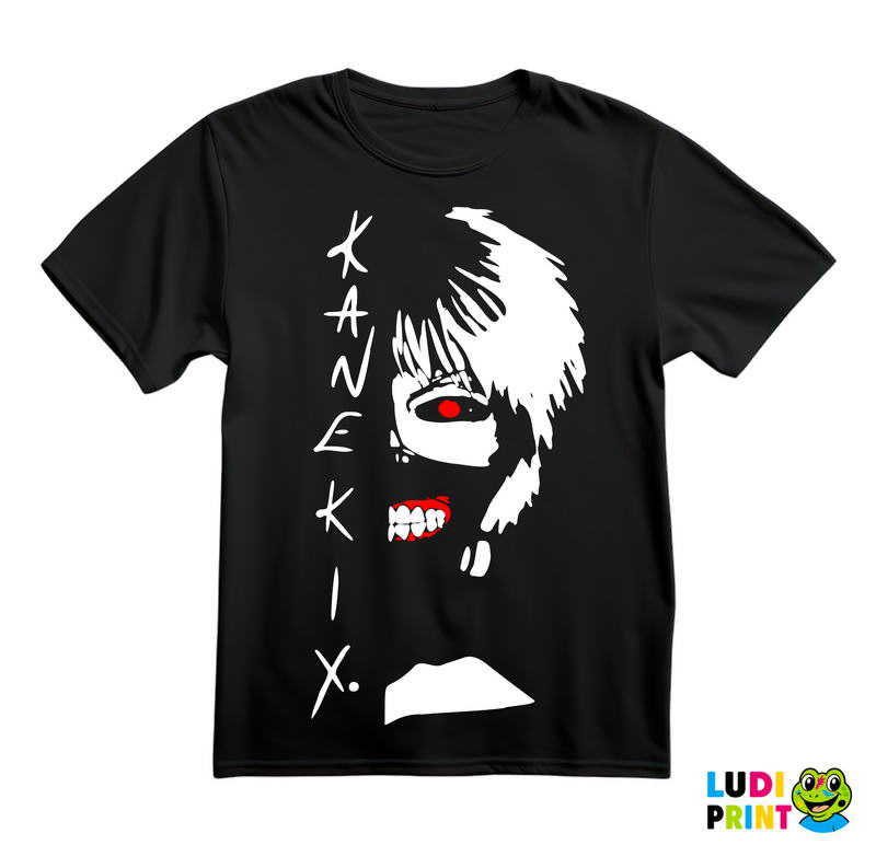 Half Kaneki Face - Tokyo Ghoul - Majica