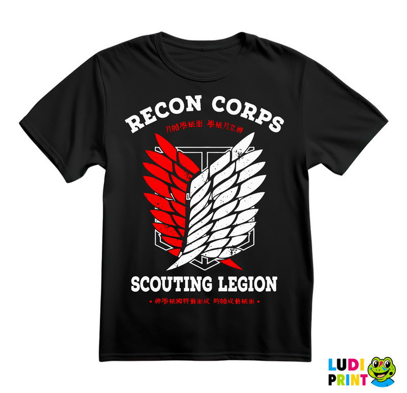 Scouting Legion - Attack On Titan - Majica