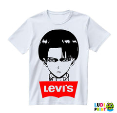 Levi's Levi Face - Attack On Titan - Majica