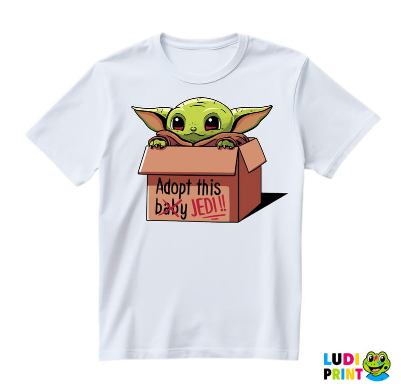 Adopt This Jedi - Baby Yoda - Mandalorian - Star Wars - Majica