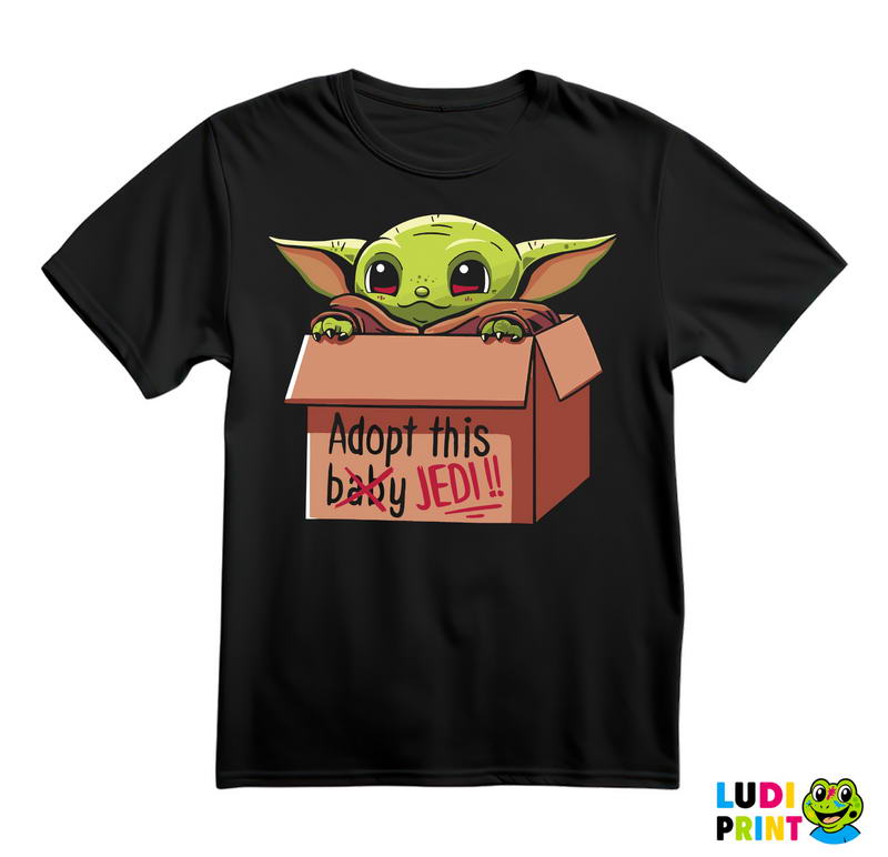 Adopt This Jedi - Baby Yoda - Mandalorian - Star Wars - Majica