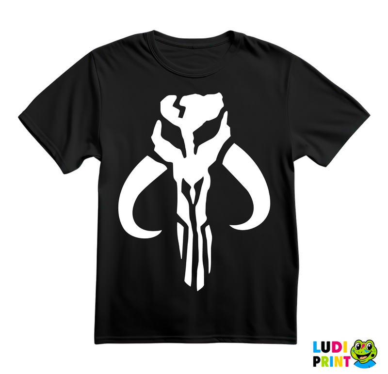 Skull Logo - Mandalorian - Star Wars - Majica