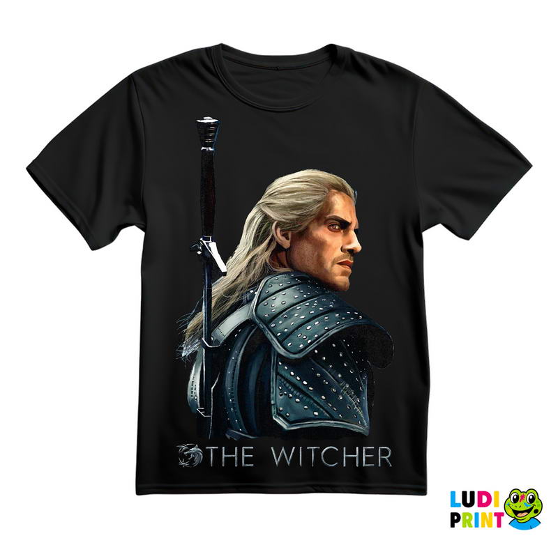 Geralt Looking Over His Shoulder - The Witcher - Majica