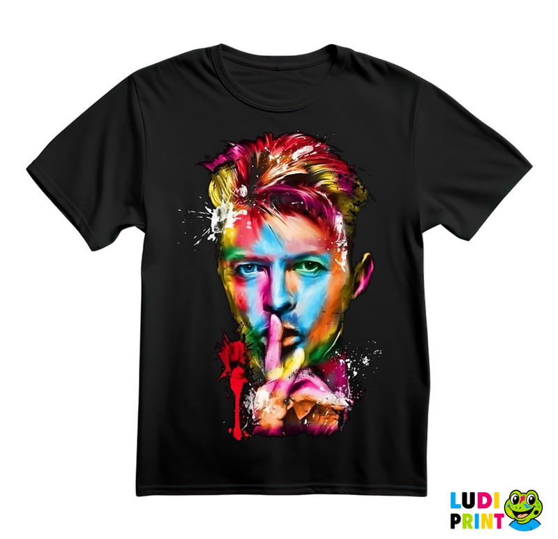 David Bowie - Color Splash - Muzika - Majica