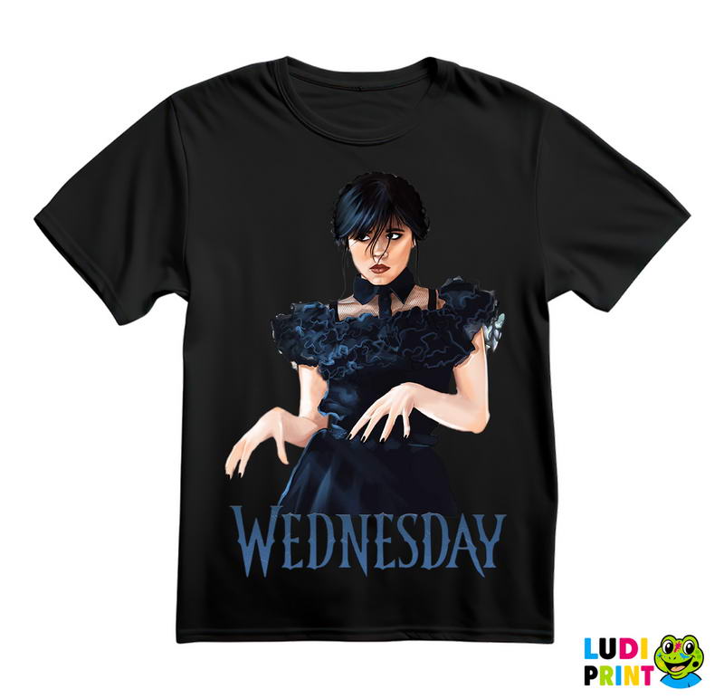 The Look And Black Dress - Wednesday - Sreda - Majica