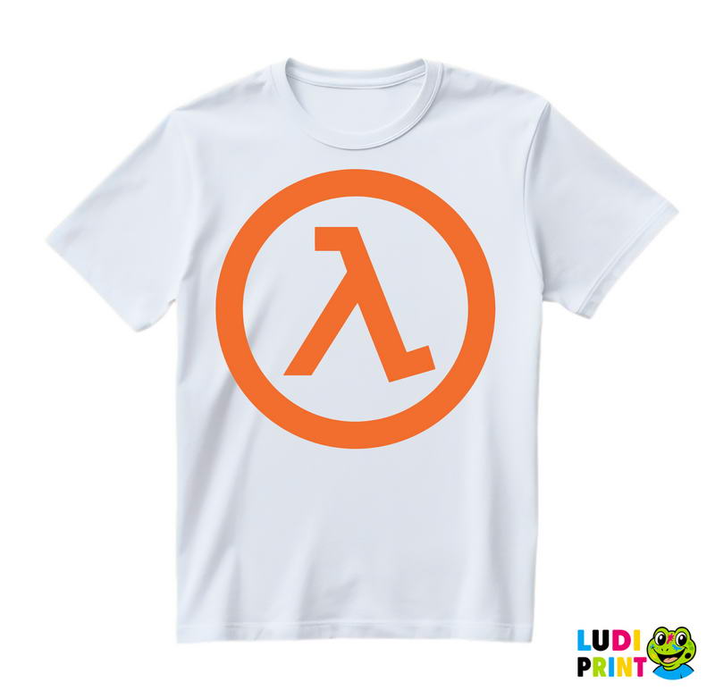 Orange Logo - Half Life - Games - Majica