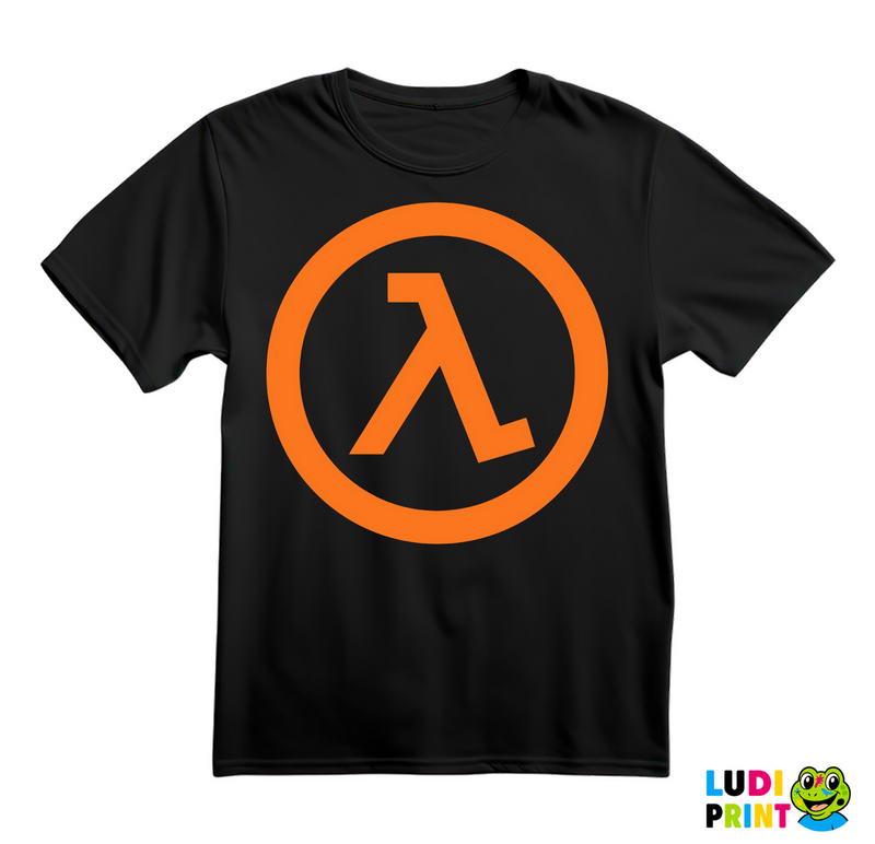 Orange Logo - Half Life - Games - Majica