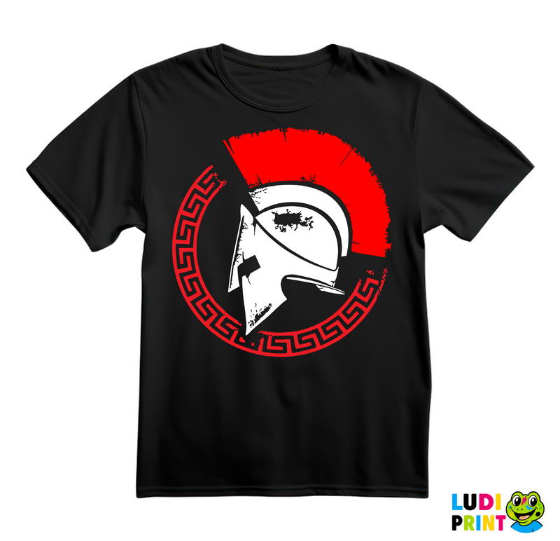 Spartan Head - Logo - Trening - Majica