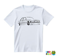 Car Silhouette - BMW - Kola - Auto - Majica
