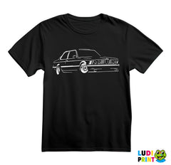 Car Silhouette - BMW - Kola - Auto - Majica