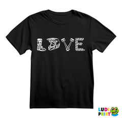 Love - Symbols - Moto - Motori - Majica