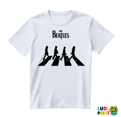 The Beatles Silhouette - Muzika - Majica