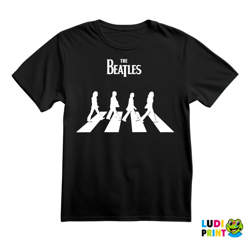 The Beatles Silhouette - Muzika - Majica