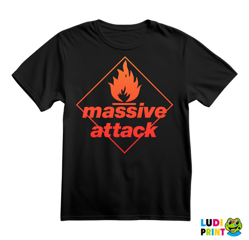 Massive Attack Logo - Muzika - Majica