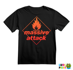 Massive Attack Logo - Muzika - Majica