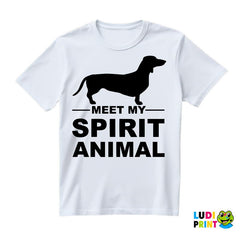 Meet My Spirit Animal - Jazavičar - Pas - Dog - Majica