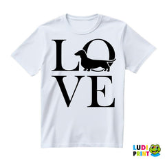 Love - Jazavičar - Pas - Dog - Majica