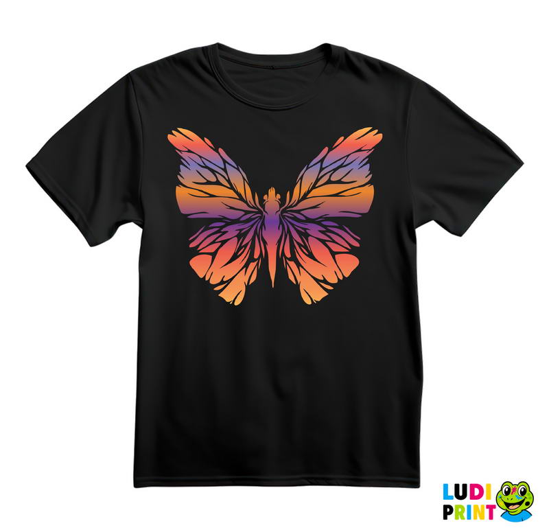 Color Butterfly - Leptir - Životinje - Majica