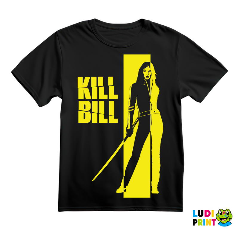 Kill Bill - Yellow Silhouete - Majica