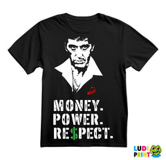 Money. Power. Respect - Scarface - Majica