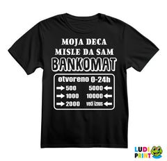 Moja deca misle da sam bankomat - Mama i Tata - Ljubav - Majica