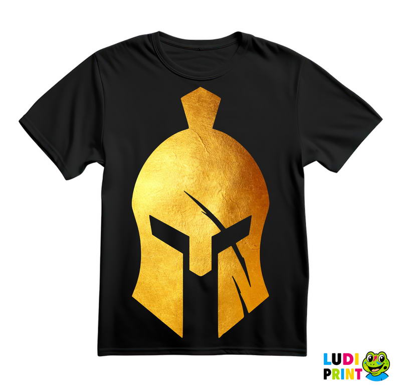 Spartans Logo - Golden Helmet - Trening - Majica