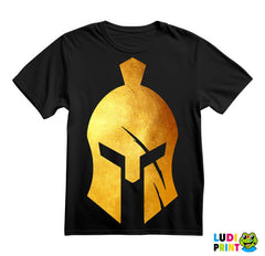 Spartans Logo - Golden Helmet - Trening - Majica