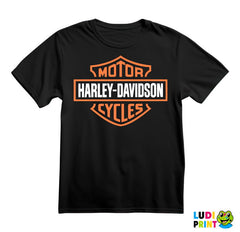 Harley - Davidson - Motor Cycles - Motori - Majica