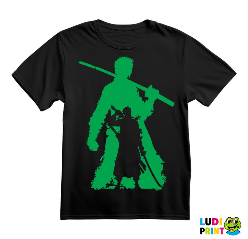 Roronoa Zoro - Green - One Piece - Majica