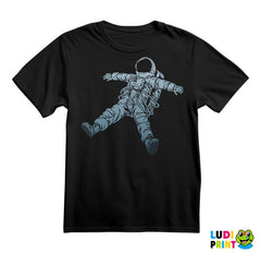 A Floating Astronaut - Silhouette - Space - Svemir - Majica