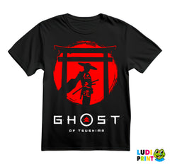 Ghost Of Thushima - Samurai Shilouette - Games - Majica